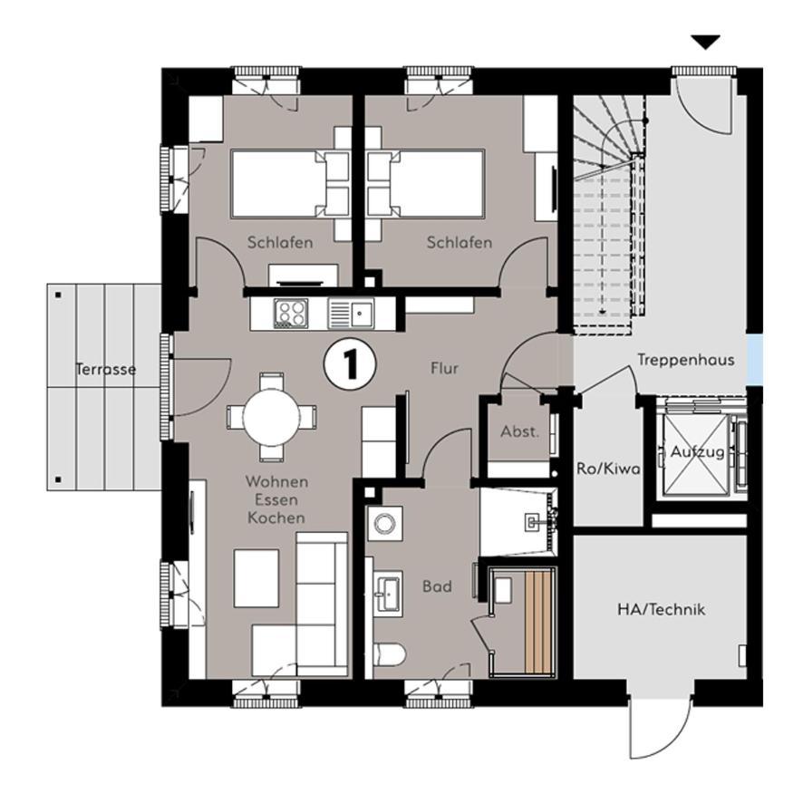 Villa Dornkamp 1 - Luxurioese Ferienwohnung Fuer 4 Personen Inklusive Sauna Und Garten 蒂门多弗施特兰德 外观 照片