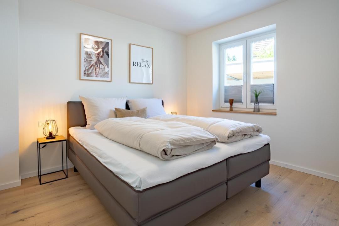 Villa Dornkamp 1 - Luxurioese Ferienwohnung Fuer 4 Personen Inklusive Sauna Und Garten 蒂门多弗施特兰德 外观 照片