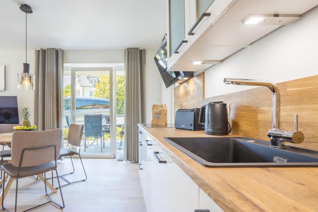Villa Dornkamp 1 - Luxurioese Ferienwohnung Fuer 4 Personen Inklusive Sauna Und Garten 蒂门多弗施特兰德 外观 照片