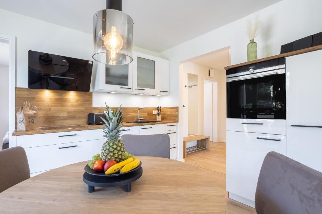 Villa Dornkamp 1 - Luxurioese Ferienwohnung Fuer 4 Personen Inklusive Sauna Und Garten 蒂门多弗施特兰德 外观 照片